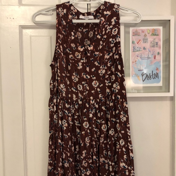 Nordstrom Flowy, floral, sleeveless tunic blouse! - Picture 3 of 6